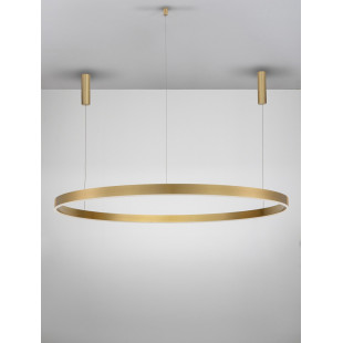 Lampa wisząca Gemma LED | Złota, nowoczesna | Decolab24