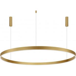 Lampa wisząca Gemma LED | Złota, nowoczesna | Decolab24