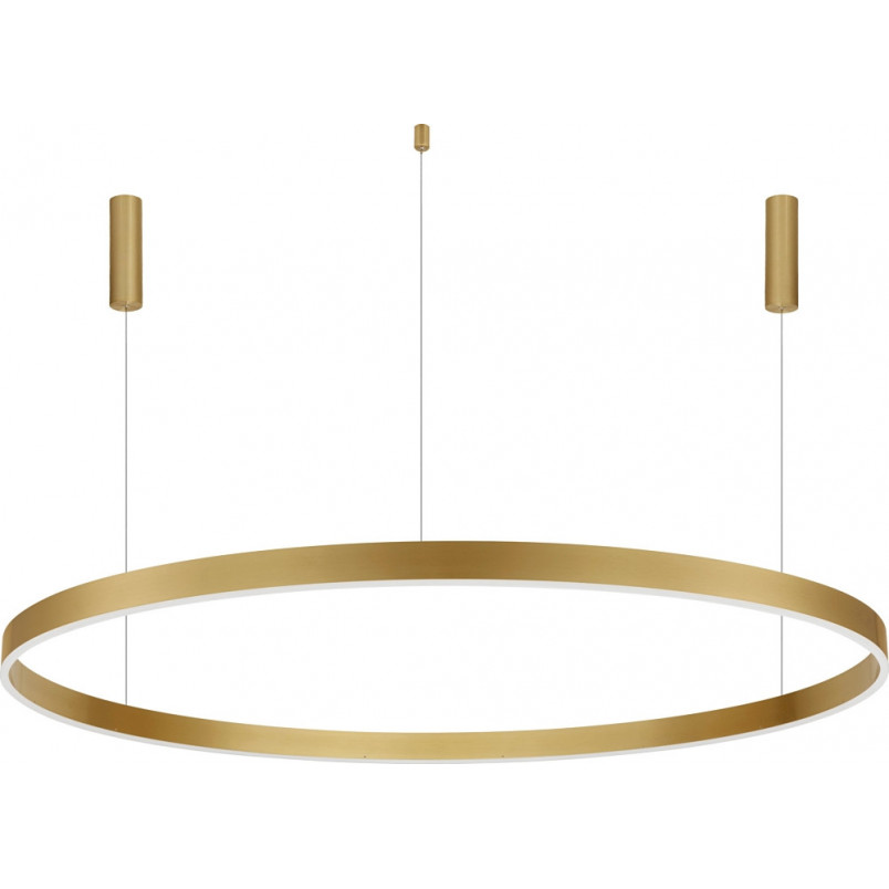 Lampa wisząca Gemma LED | Złota, nowoczesna | Decolab24