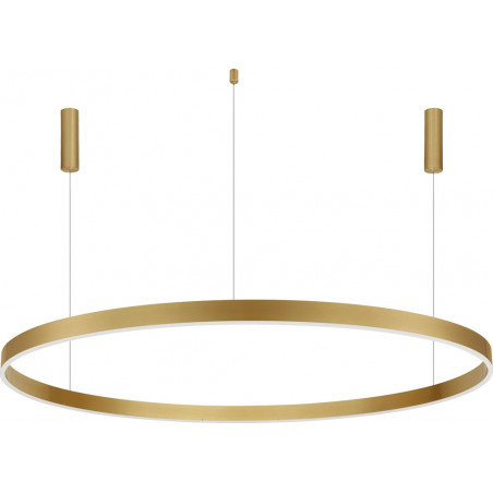 Lampa wisząca Gemma LED | Złota, nowoczesna | Decolab24