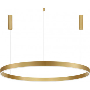 Lampa Wisząca Gemma LED Złota | Nowoczesny Design