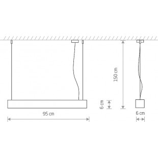Lampa wisząca LED Soft - Nowodvorski | Minimalistyczny Design