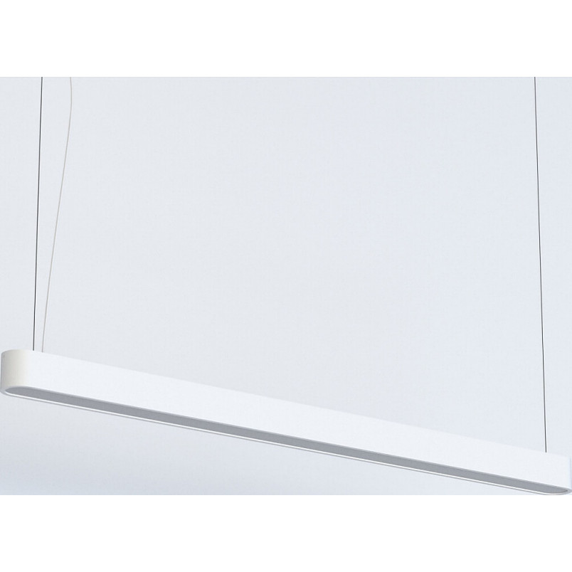 Lampa wisząca LED biała Nowodvorski - Minimalistyczny design