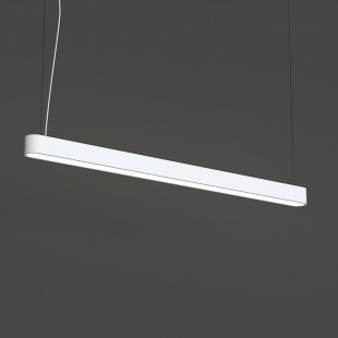 Lampa wisząca LED biała Nowodvorski - Minimalistyczny design