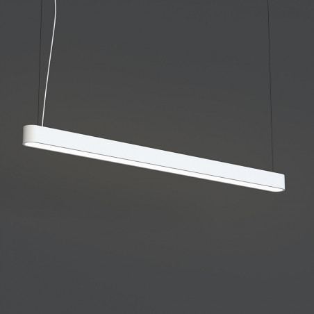 Lampa wisząca LED biała Nowodvorski - Minimalistyczny design