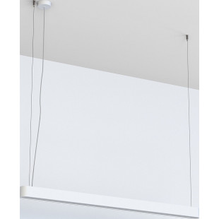 Lampa wisząca LED biała Nowodvorski - Minimalistyczny design