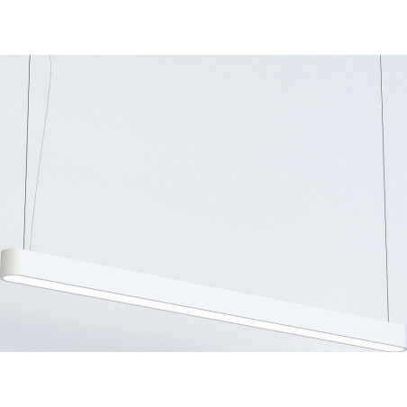 Lampa wisząca LED biała Nowodvorski - Minimalistyczny design