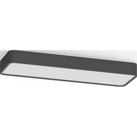 Plafon LED grafitowy Nowodvorski | Minimalistyczny design