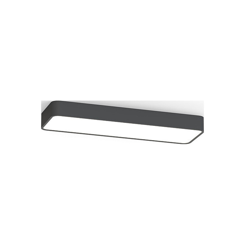 Plafon LED grafitowy Nowodvorski | Minimalistyczny design