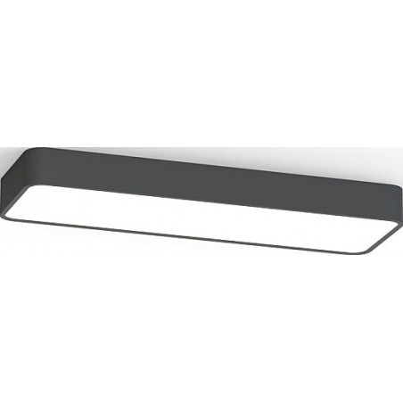 Plafon LED grafitowy Nowodvorski | Minimalistyczny design