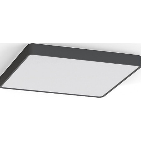Plafon LED Soft 63x63cm grafitowy Nowodvorski | Minimalizm
