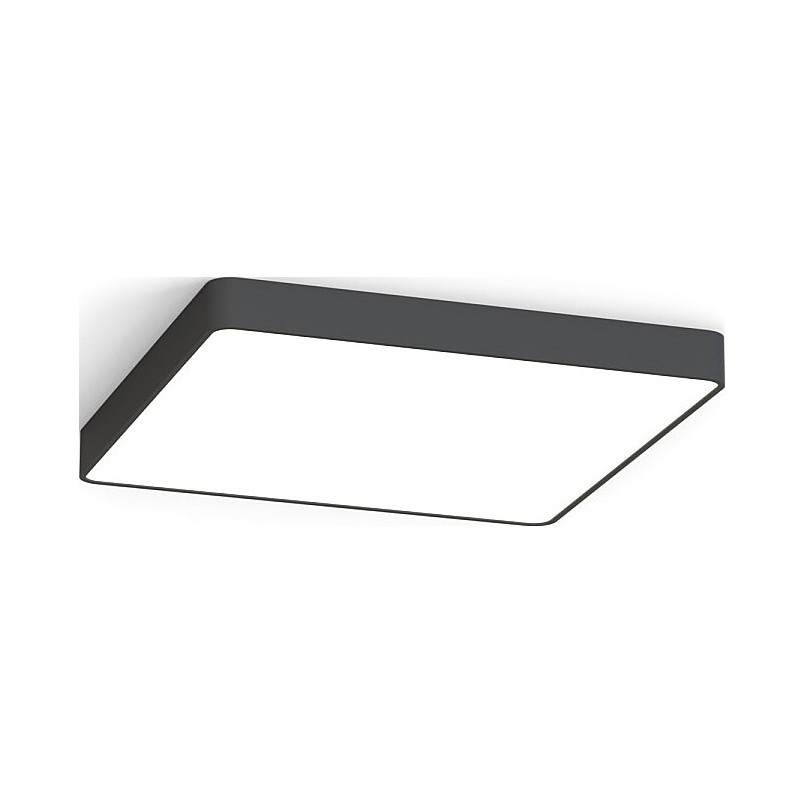 Plafon LED Soft 63x63cm grafitowy Nowodvorski | Minimalizm