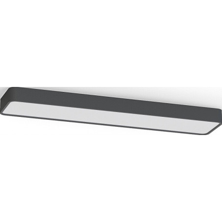 Plafon LED grafitowy Nowodvorski | Minimalistyczny design