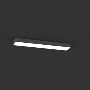 Plafon LED grafitowy Nowodvorski | Minimalistyczny design