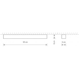 Plafon LED Soft Nowodvorski | Minimalistyczny design