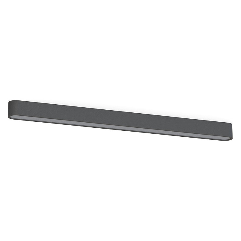 Plafon LED Soft 90x6cm Grafitowy | Nowodvorski - Minimalizm