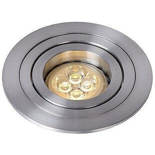 Lampa Tube Round Lucide - Spot LED, Chrom Satynowy | Sklep z Lampami