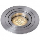 Lampa Tube Round Lucide - Spot LED, Chrom Satynowy | Sklep z Lampami