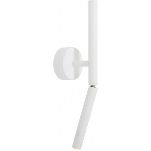 Kinkiet minimalistyczny biały Stick | Aldex - Regulowany