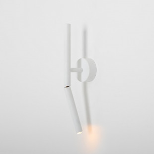 Kinkiet minimalistyczny biały Stick | Aldex - Regulowany