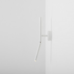 Kinkiet minimalistyczny biały Stick | Aldex - Regulowany