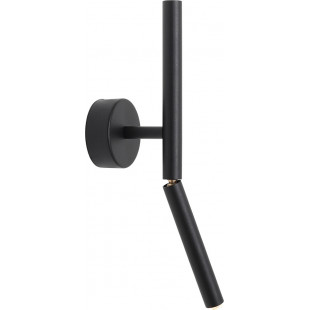 Kinkiet minimalistyczny Stick czarny Aldex | Regulowany