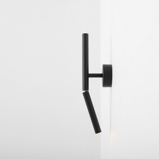 Kinkiet minimalistyczny Stick czarny Aldex | Regulowany