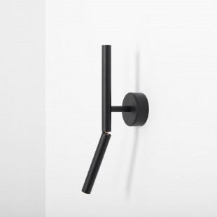 Kinkiet minimalistyczny Stick czarny Aldex | Regulowany