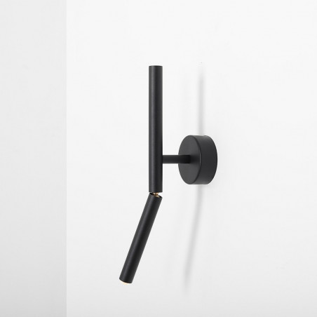Kinkiet minimalistyczny Stick czarny Aldex | Regulowany