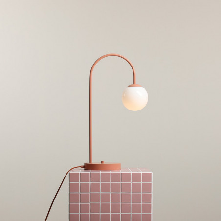 Lampa stołowa UNA Coral | Aldex - Szklana Kula