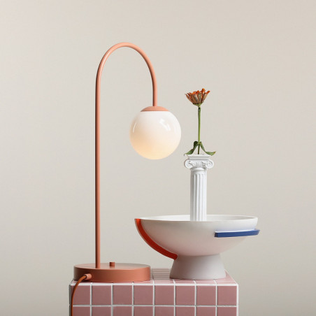 Lampa stołowa UNA Coral | Aldex - Szklana Kula