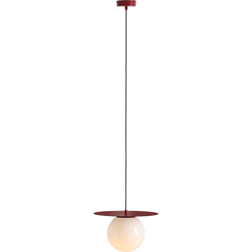 Lampa wisząca Loop biała/czerwona - Aldex | Elegancki design