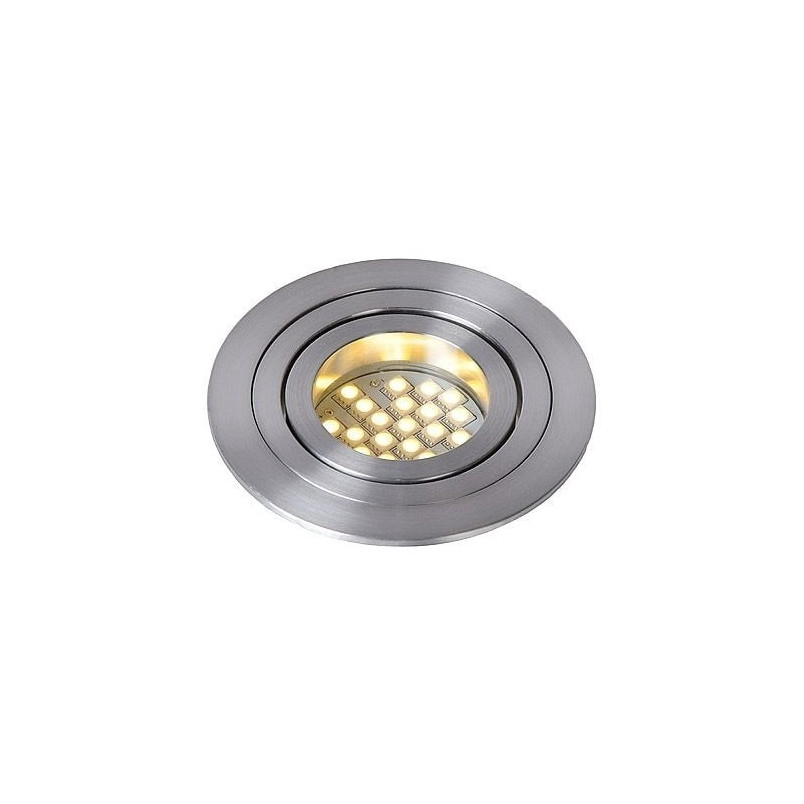 Lampa Tube Round Lucide - Spot LED, Chrom Satynowy | Sklep z Lampami