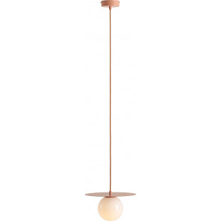 Lampa wisząca Loop biała/koral Aldex | Elegancki design