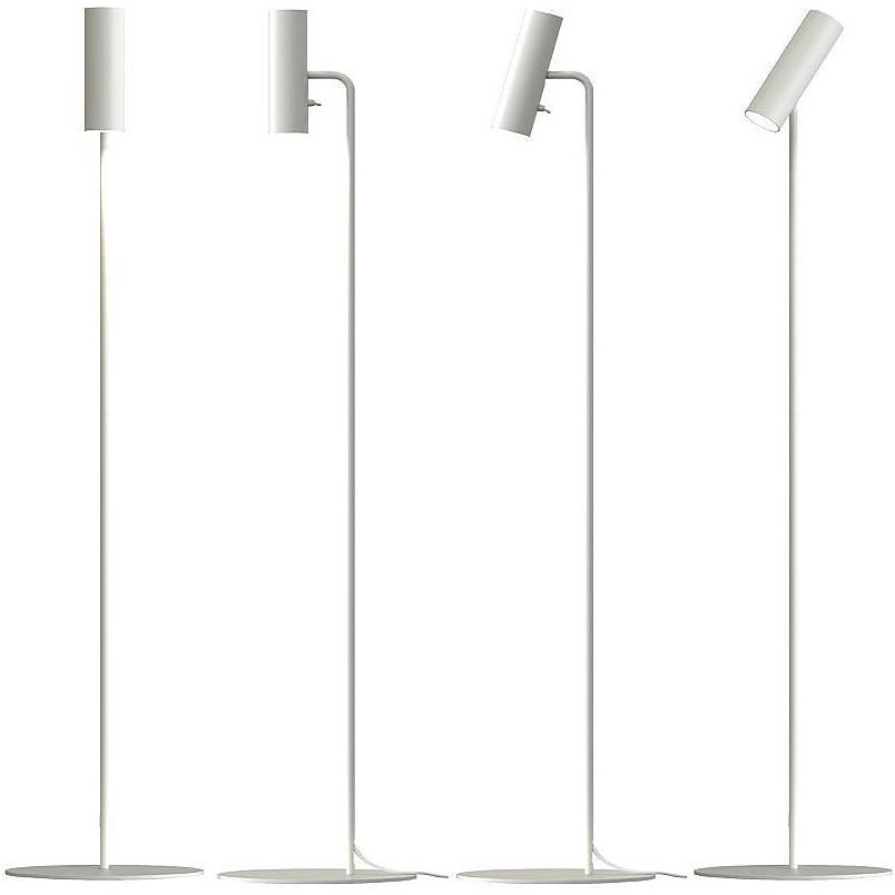 Lampa podłogowa biała Mib 6 | Design For The People