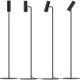 Lampa podłogowa tuba Mib 6 Czarna marki Dftp