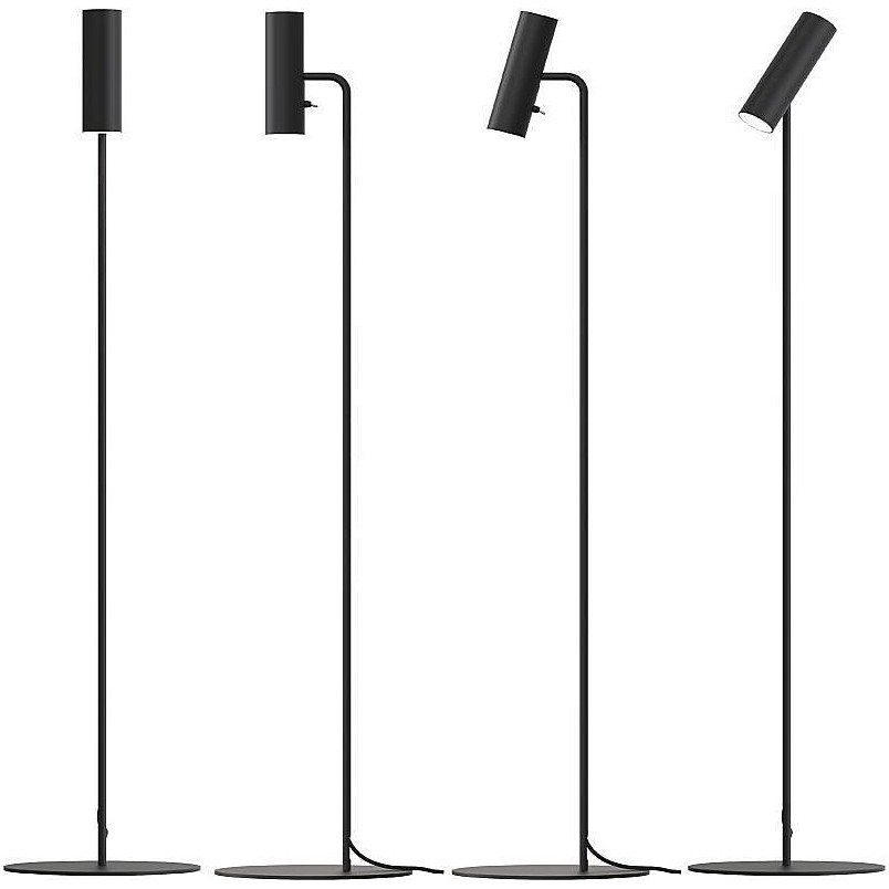 Lampa podłogowa Mib 6 czarna | Design For The People