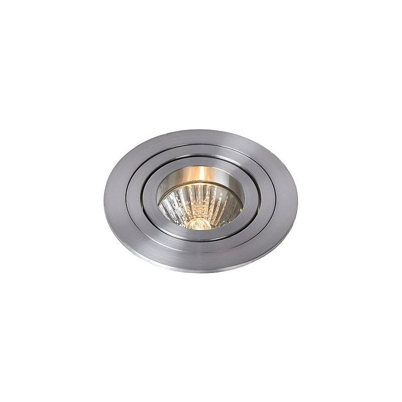 Lampa Tube Round Lucide - Spot LED, Chrom Satynowy | Sklep z Lampami