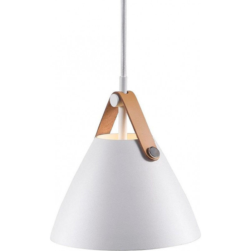 Lampa wisząca Strap biała | Design For The People