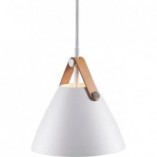 Lampa wisząca Strap biała | Design For The People