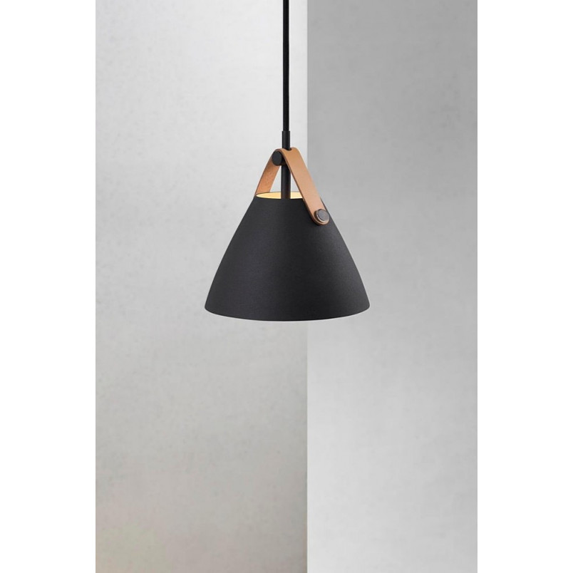 Lampa wisząca Strap czarna - Design For The People | Skandynawski Design