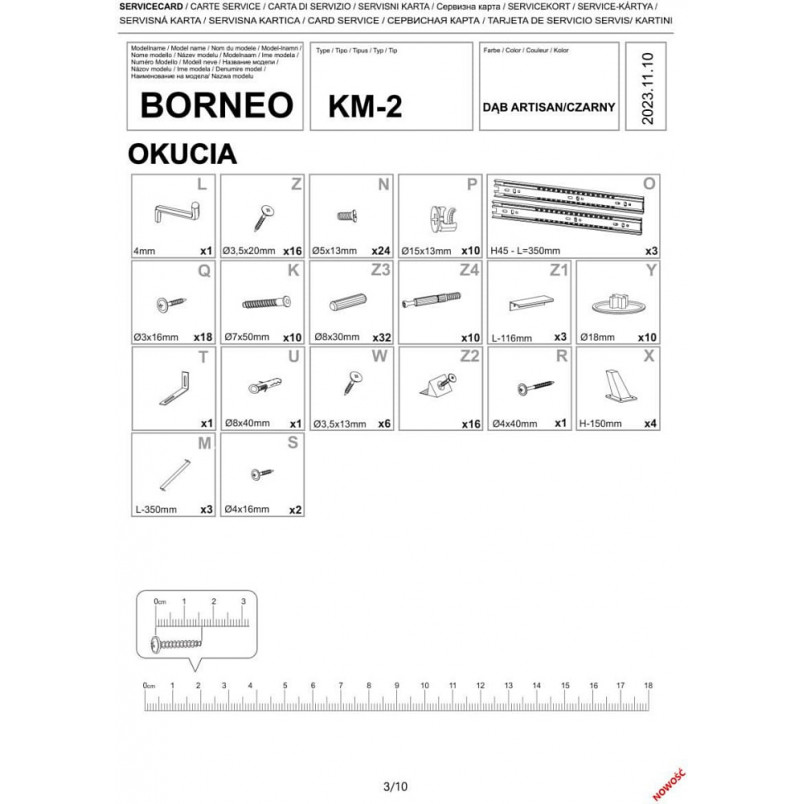 Komoda Boho Borneo | Halmar: Styl i Funkcjonalność