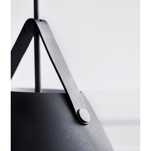 Lampa wisząca Strap czarna - Design For The People | Skandynawski Design