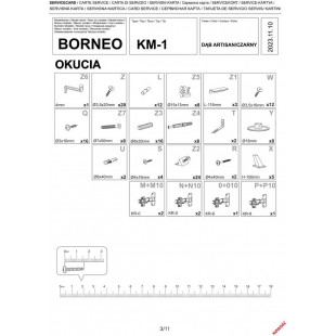 Komoda Boho Borneo 160x40 Halmar | Styl i Funkcjonalność