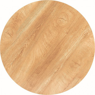 Stół okrągły loft Talia II 90cm dąb / czarny mat Signal
