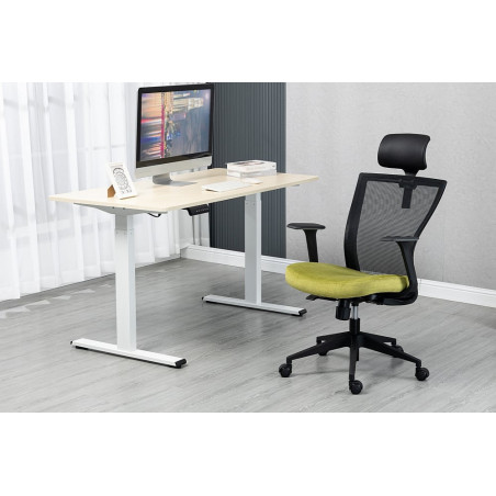 Fotel biurowy Signal Q-328H czarno-zielony - Komfort i Ergonomia