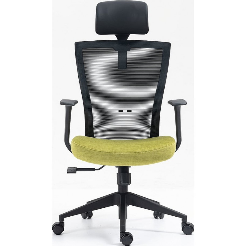Fotel biurowy Signal Q-328H czarno-zielony - Komfort i Ergonomia