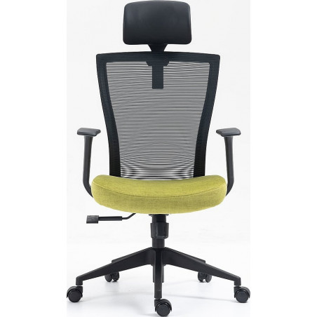 Fotel biurowy Signal Q-328H czarno-zielony - Komfort i Ergonomia