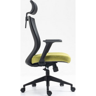 Fotel biurowy Signal Q-328H czarno-zielony - Komfort i Ergonomia