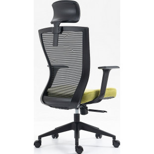 Fotel biurowy Signal Q-328H czarno-zielony - Komfort i Ergonomia